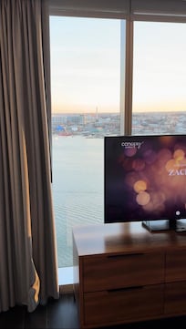 View from main King room