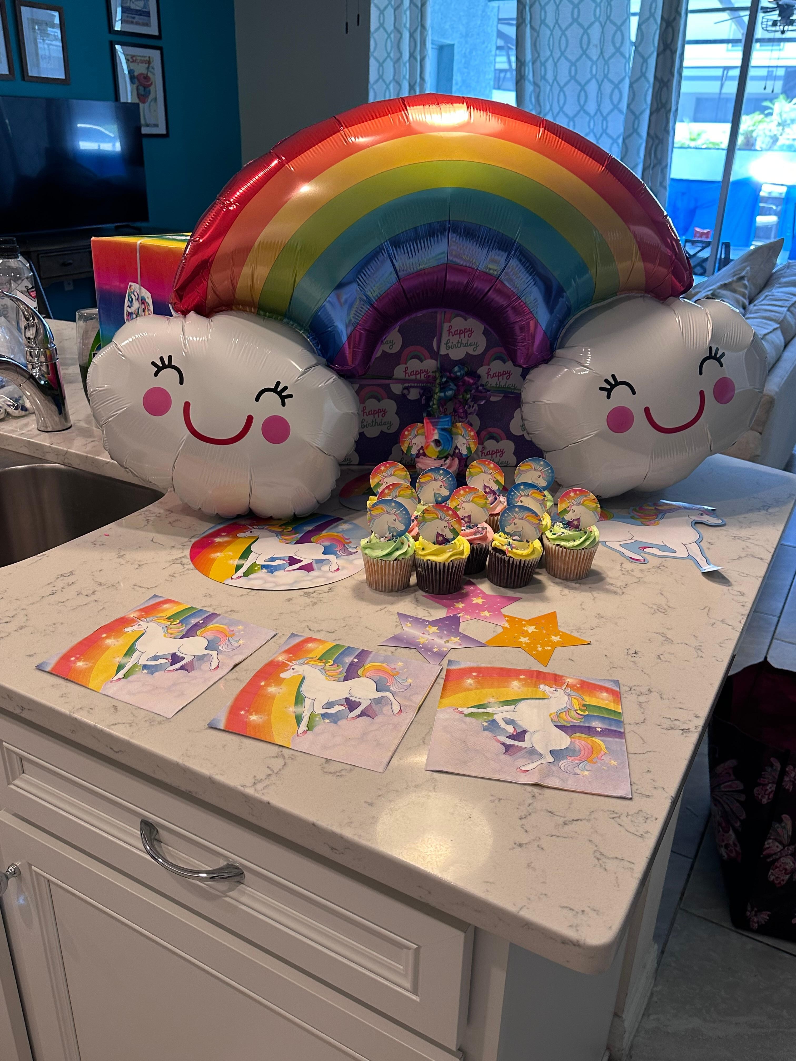 Unicorns and rainbows 