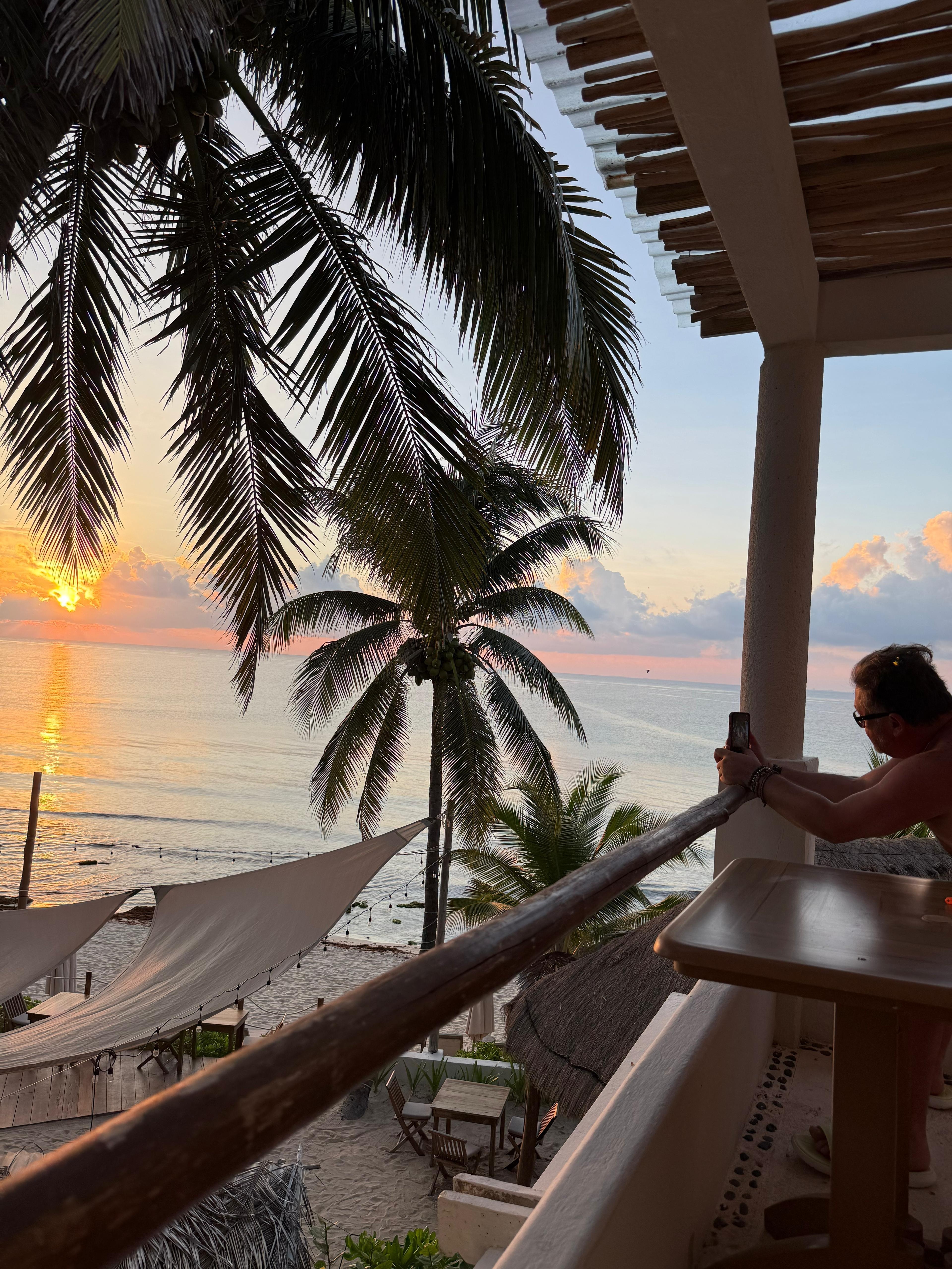 Sunrise from the room