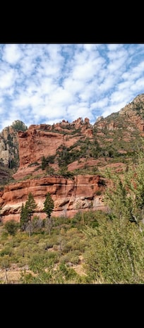 Beautiful views
Train is close but you don't hear it in the rooms