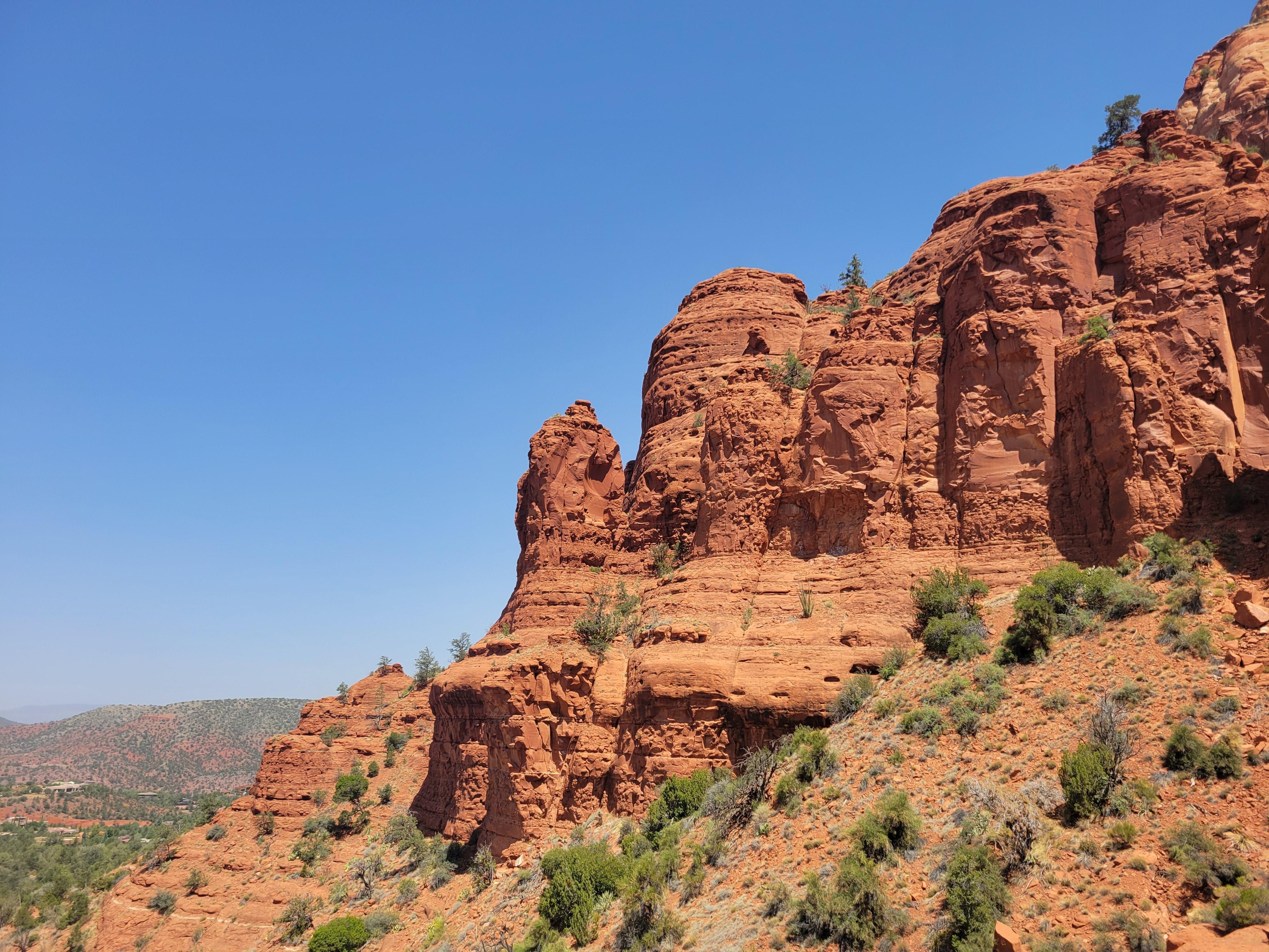From a van tour of Sedona 
