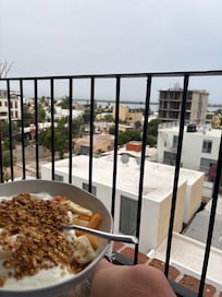 AM view from balcony!