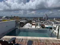 Vista desde la terraza.