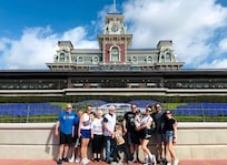 The family that enjoyed their stay.
