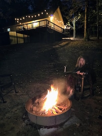 Chillin' by the Fire Pit