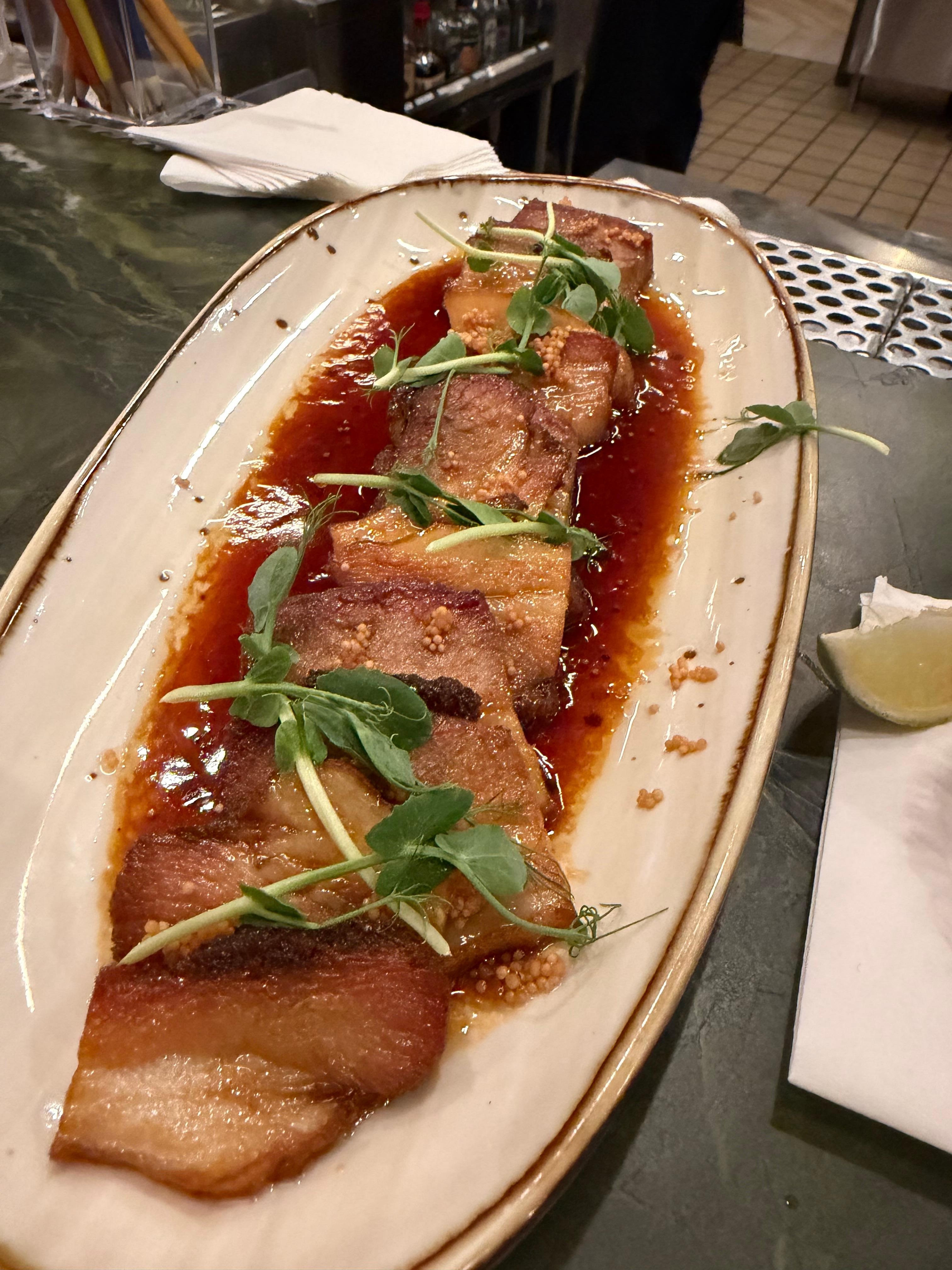 Porkbelly really good