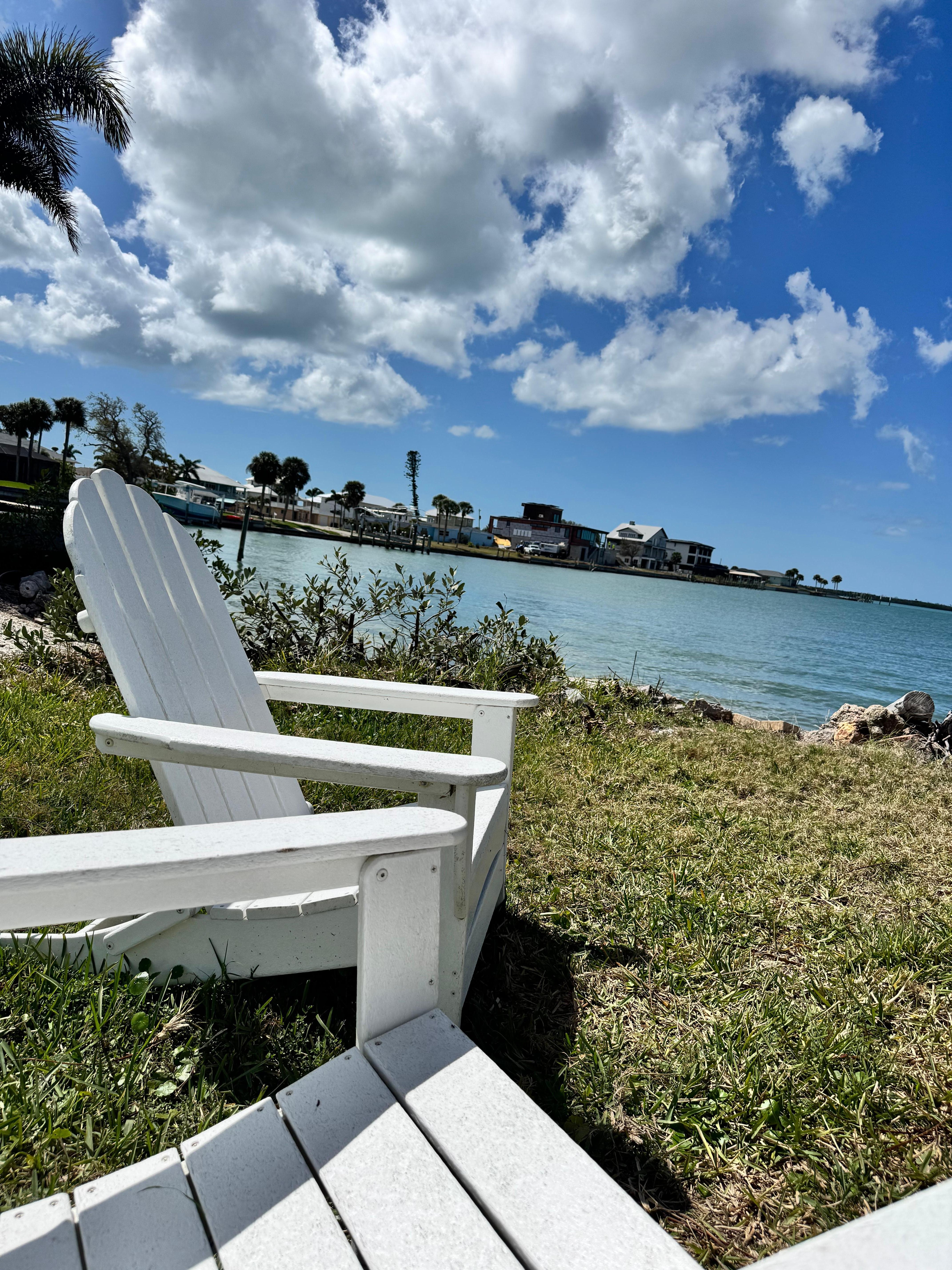 beautiful view at end of street for watching sunsets