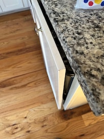 Garbage can drawer would not shut. Actually kept getting stuck.