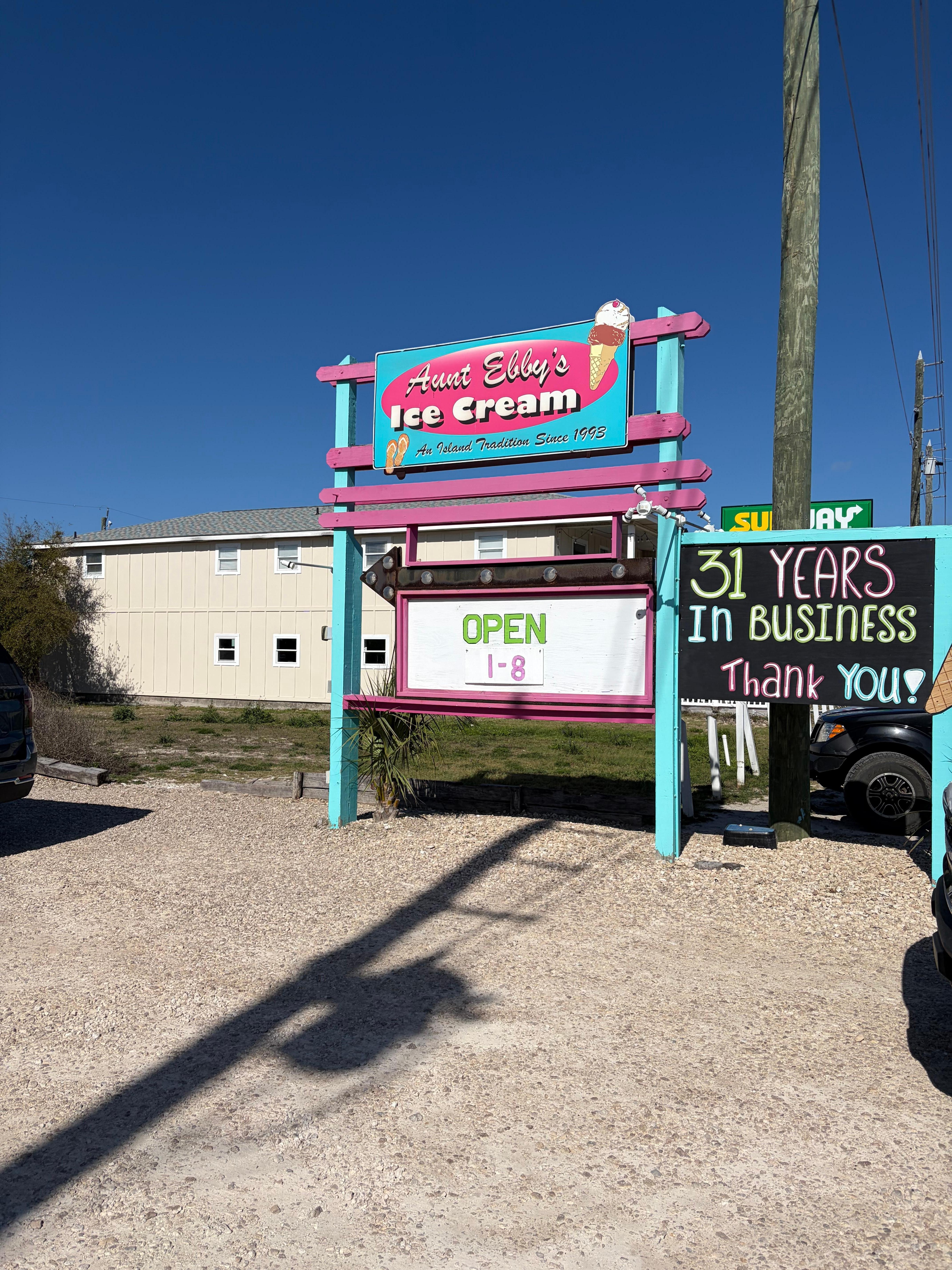 Aunt Eddy’s Ice Cream yum