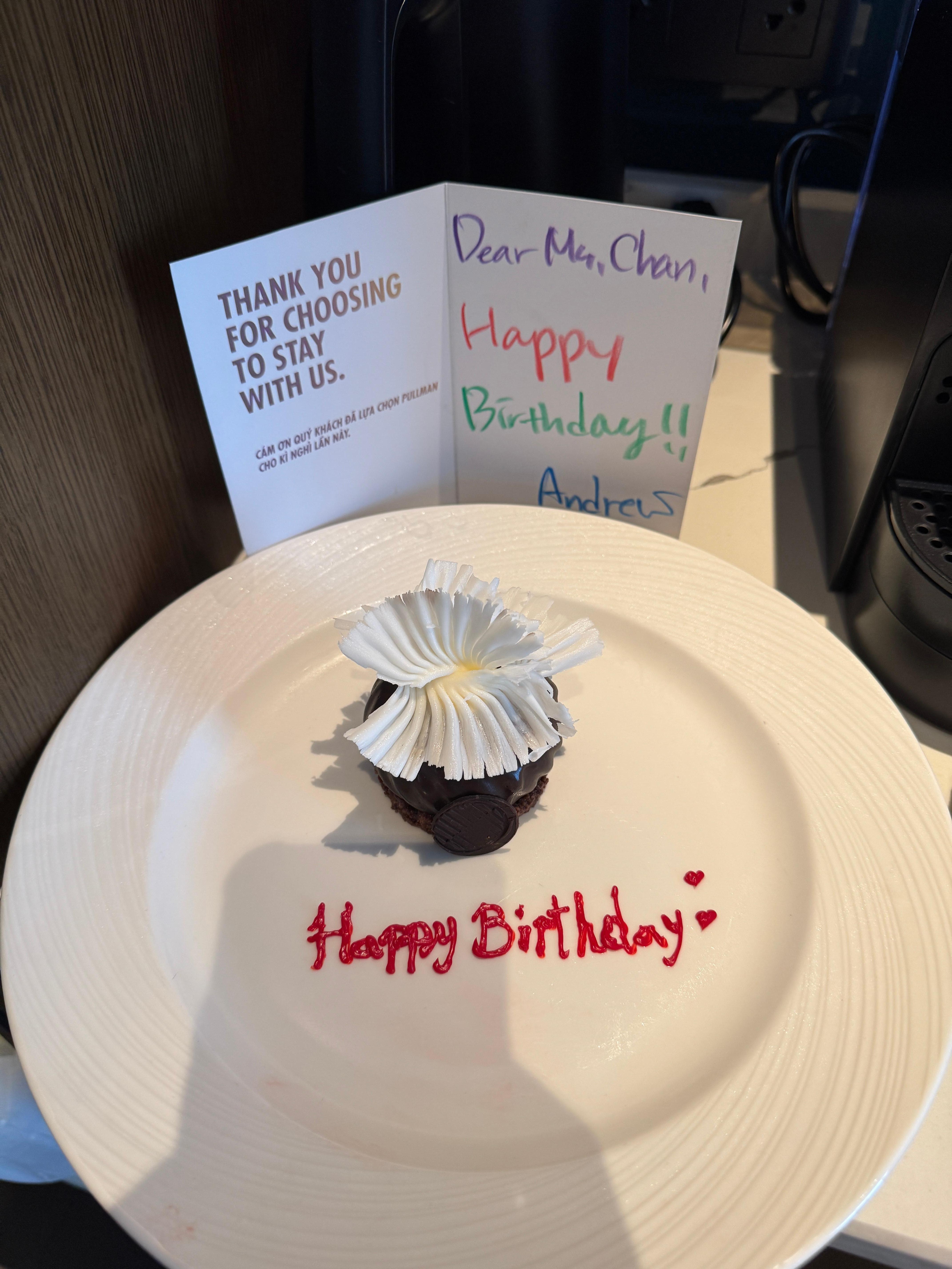 還有生日驚喜😍
