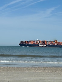 View from beach