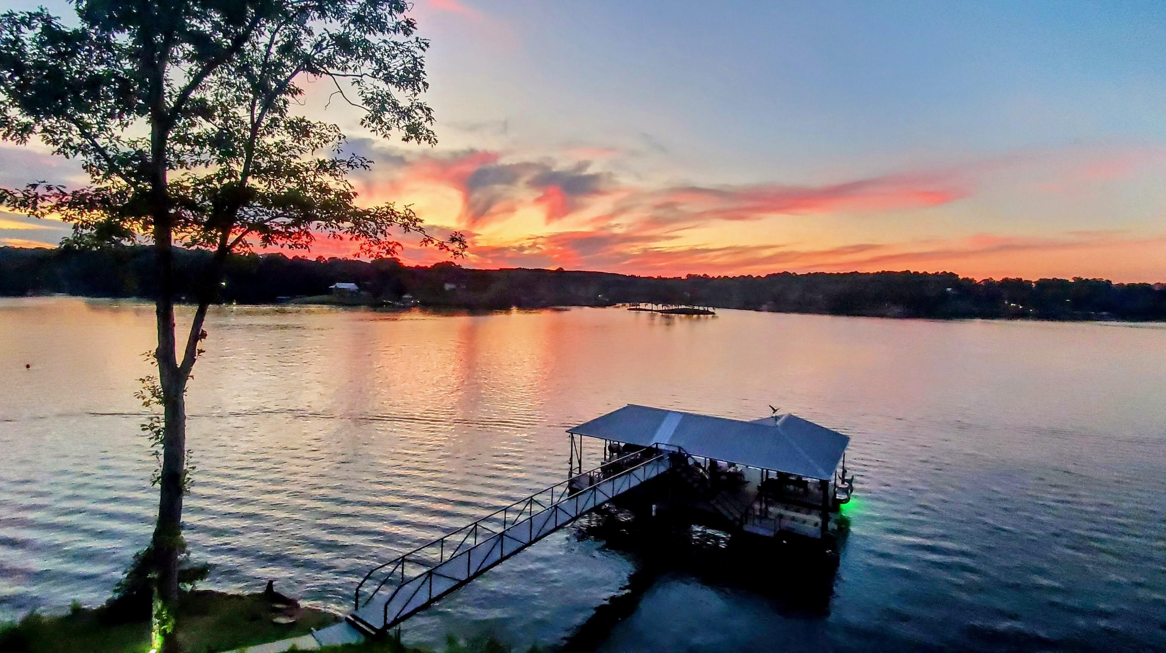 One of many beautiful sunsets