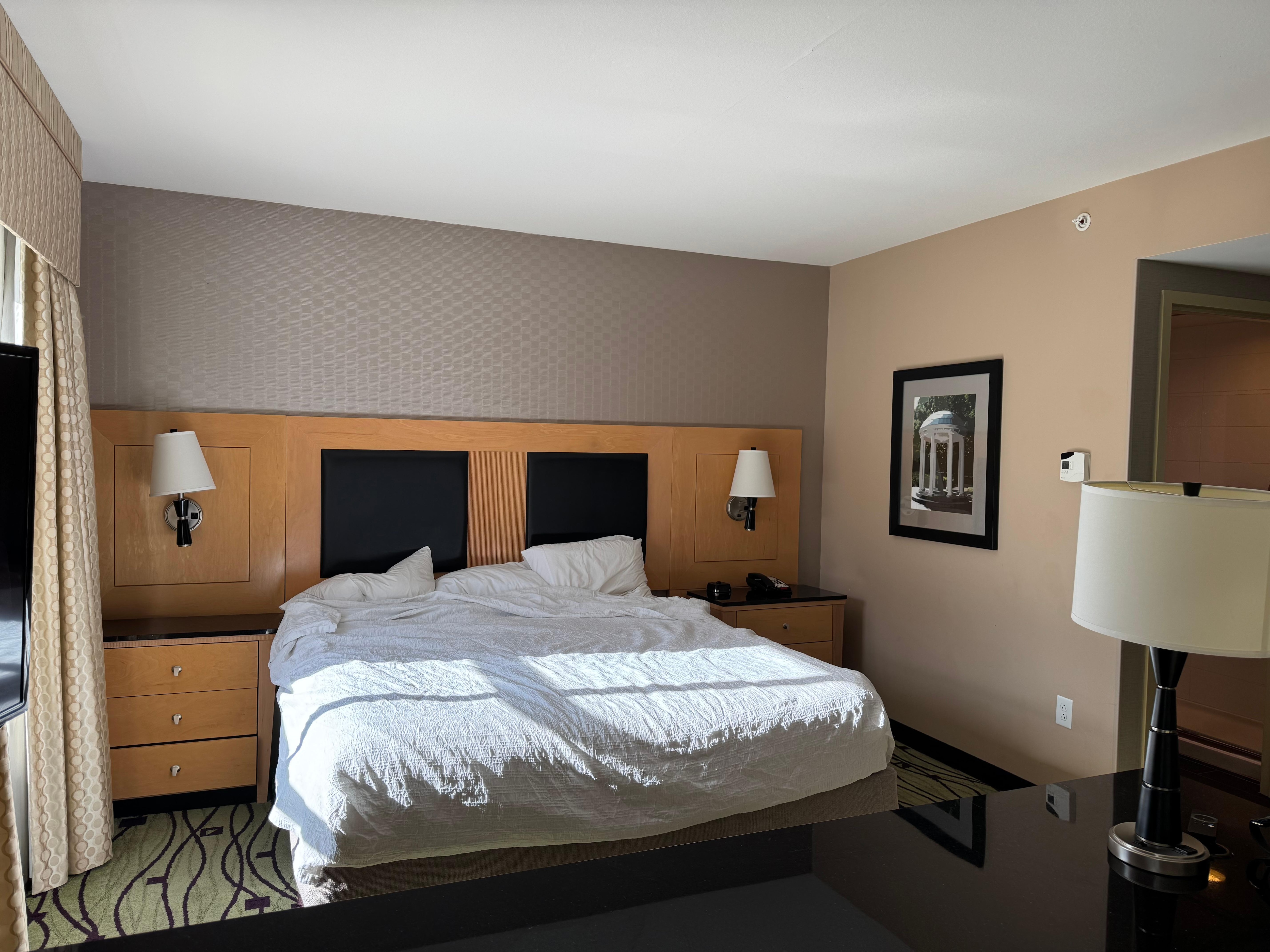 Clean room comfortable beds