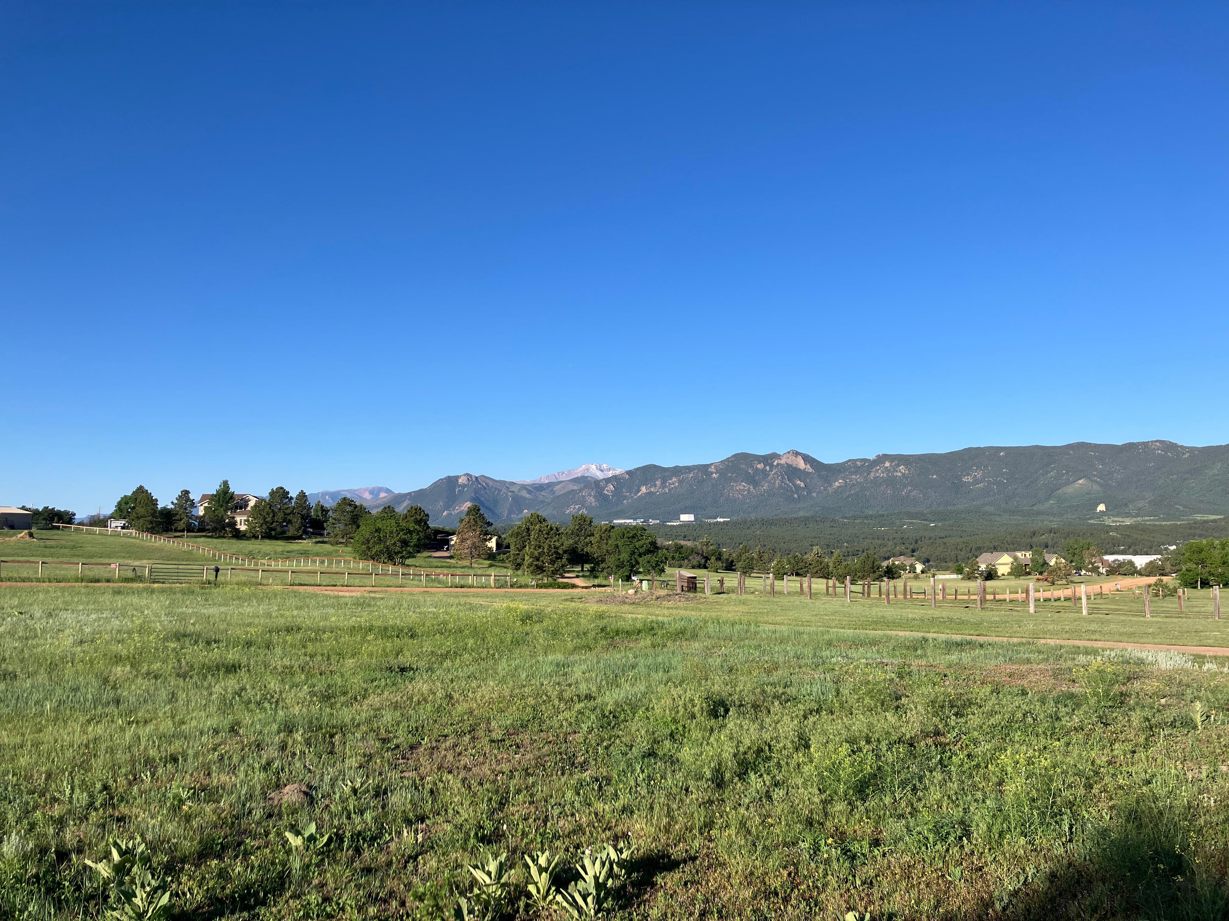 View from the front porch.