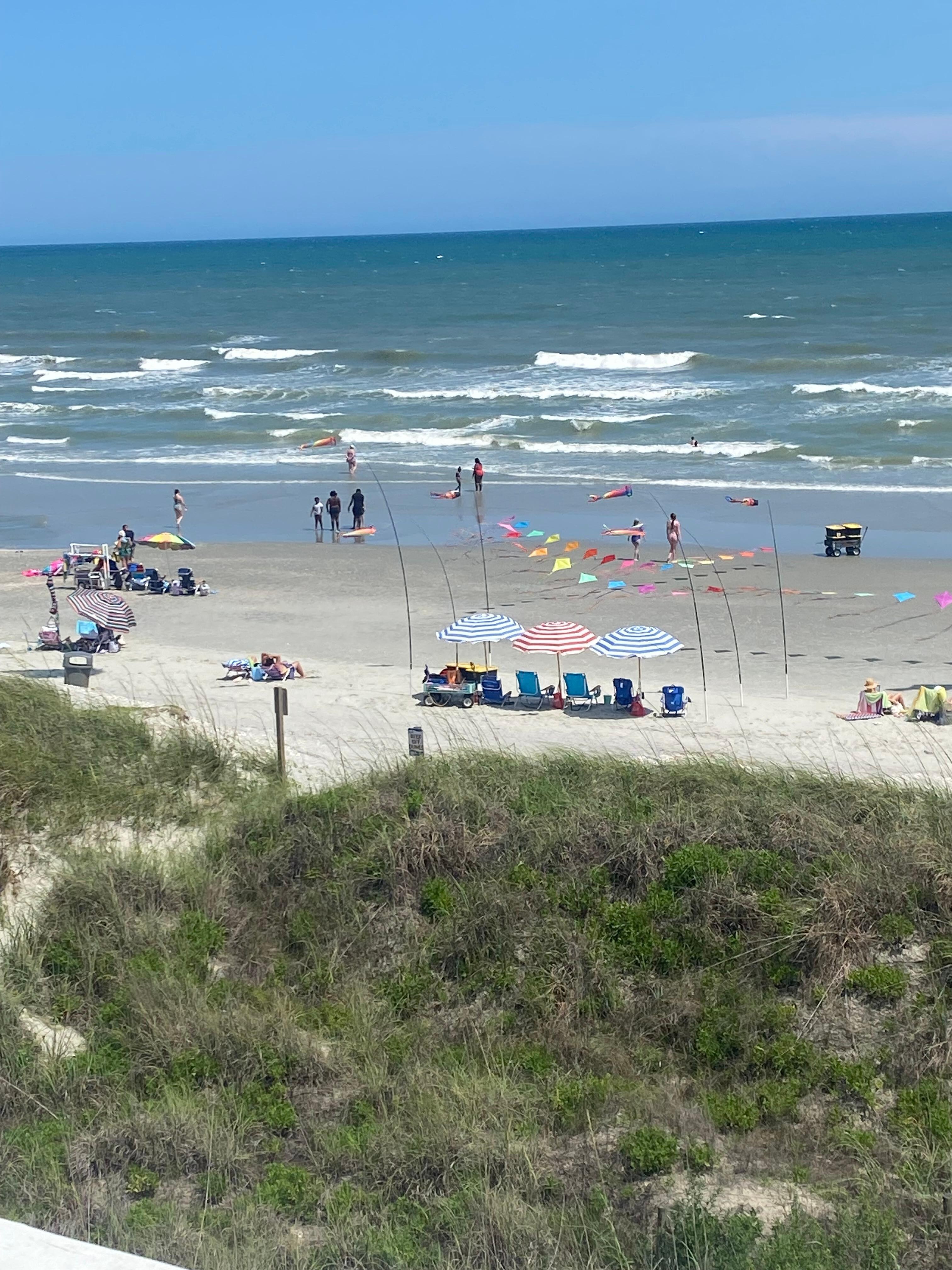 The view from the balcony.  So relaxing!!