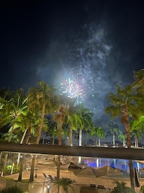 Friday night fireworks show