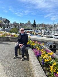 Devant le parlement a Victoria