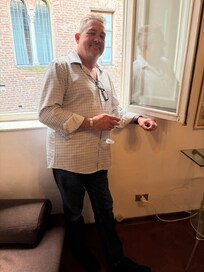 Comfortable living room and kitchenette