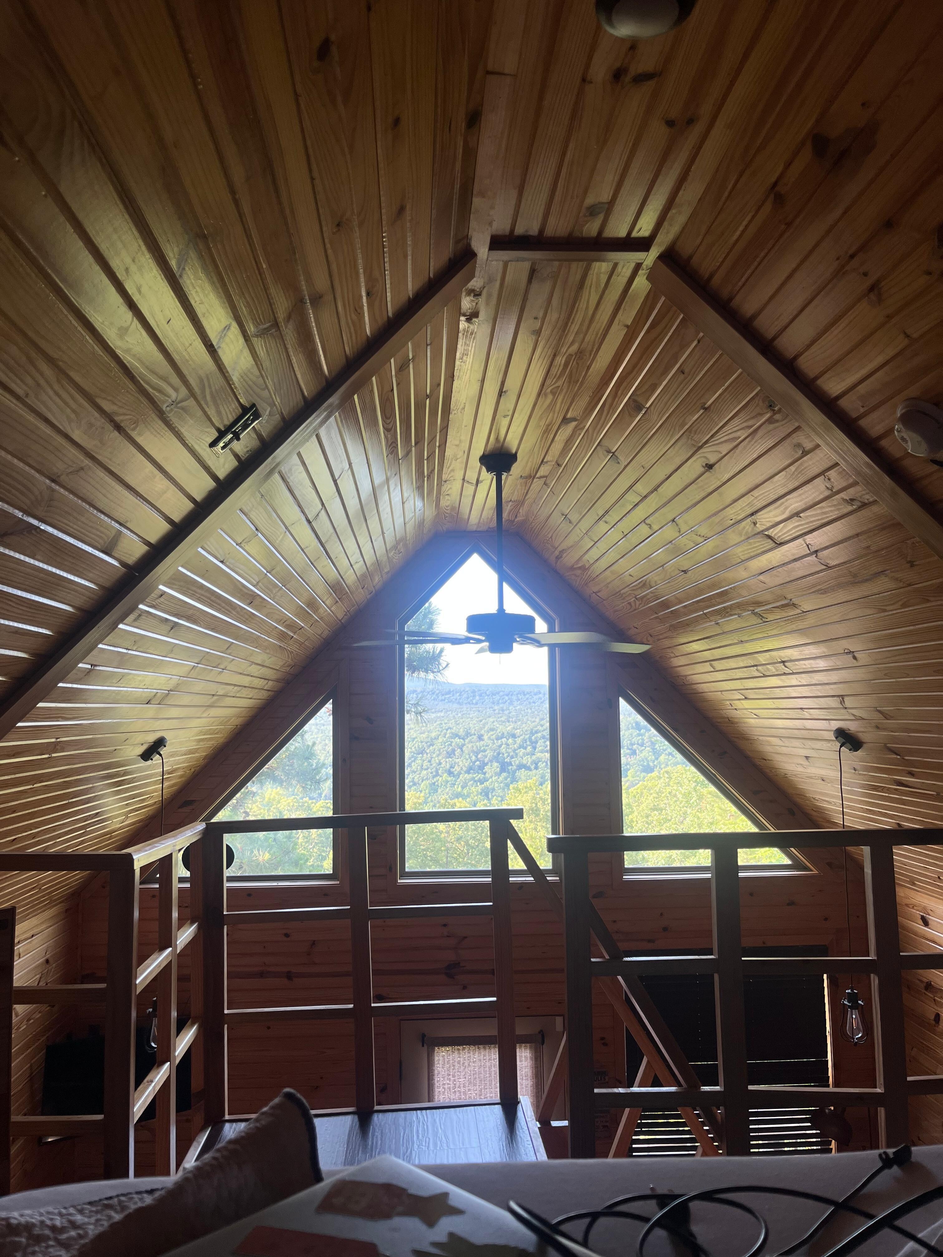 The view from upstairs one morning!