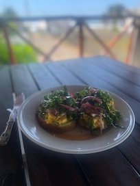 The breakfast is delicious.