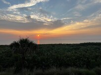 Sunrise from the balcony