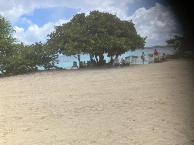 view toward the ocean - broad clean sand beach