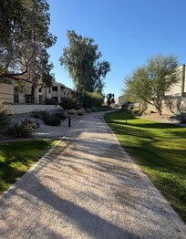 Walking path. Also had several workout stations along the path