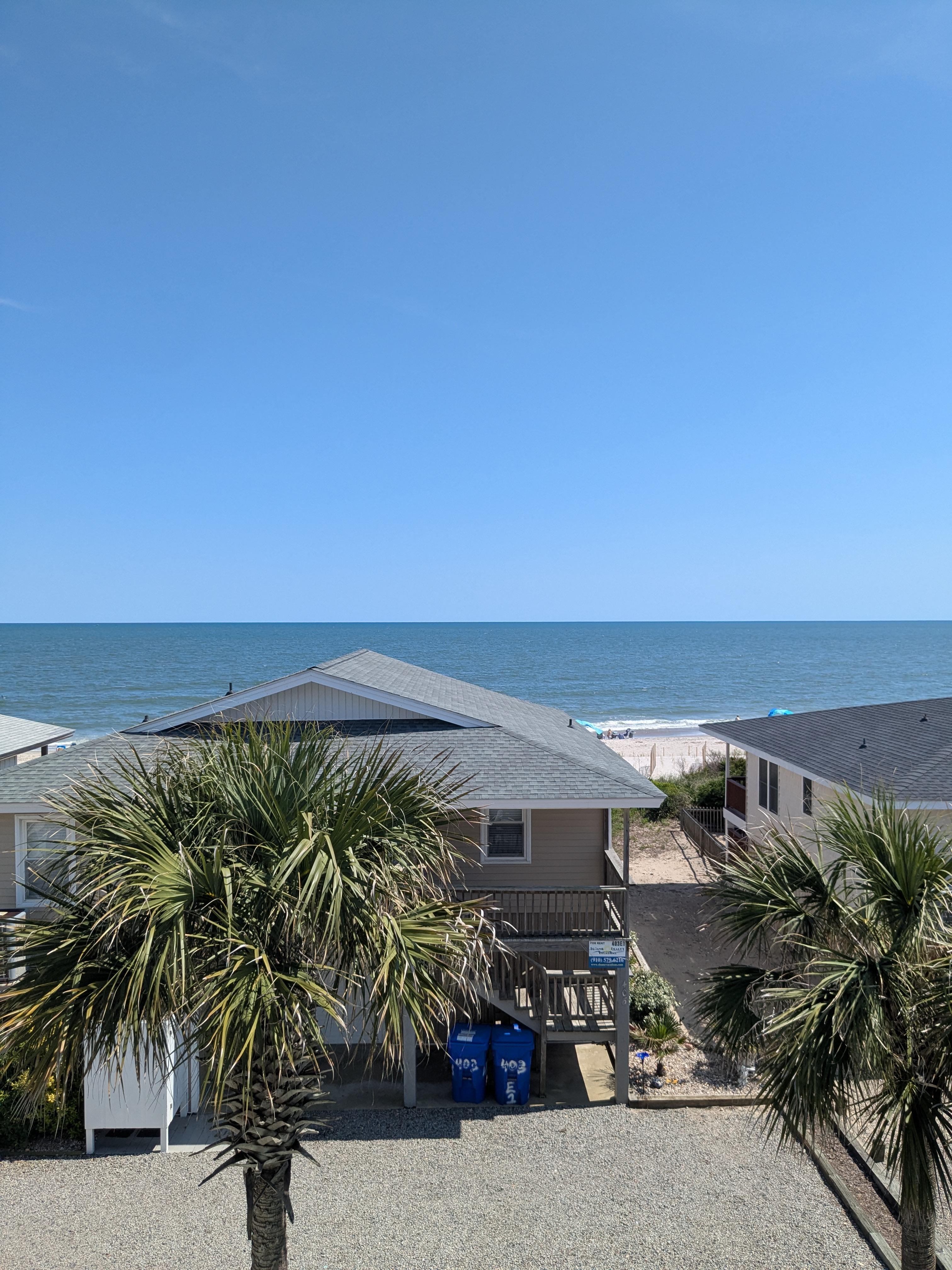 View from the top porch