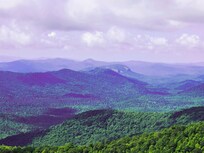 Blue Ridge Parkway view.