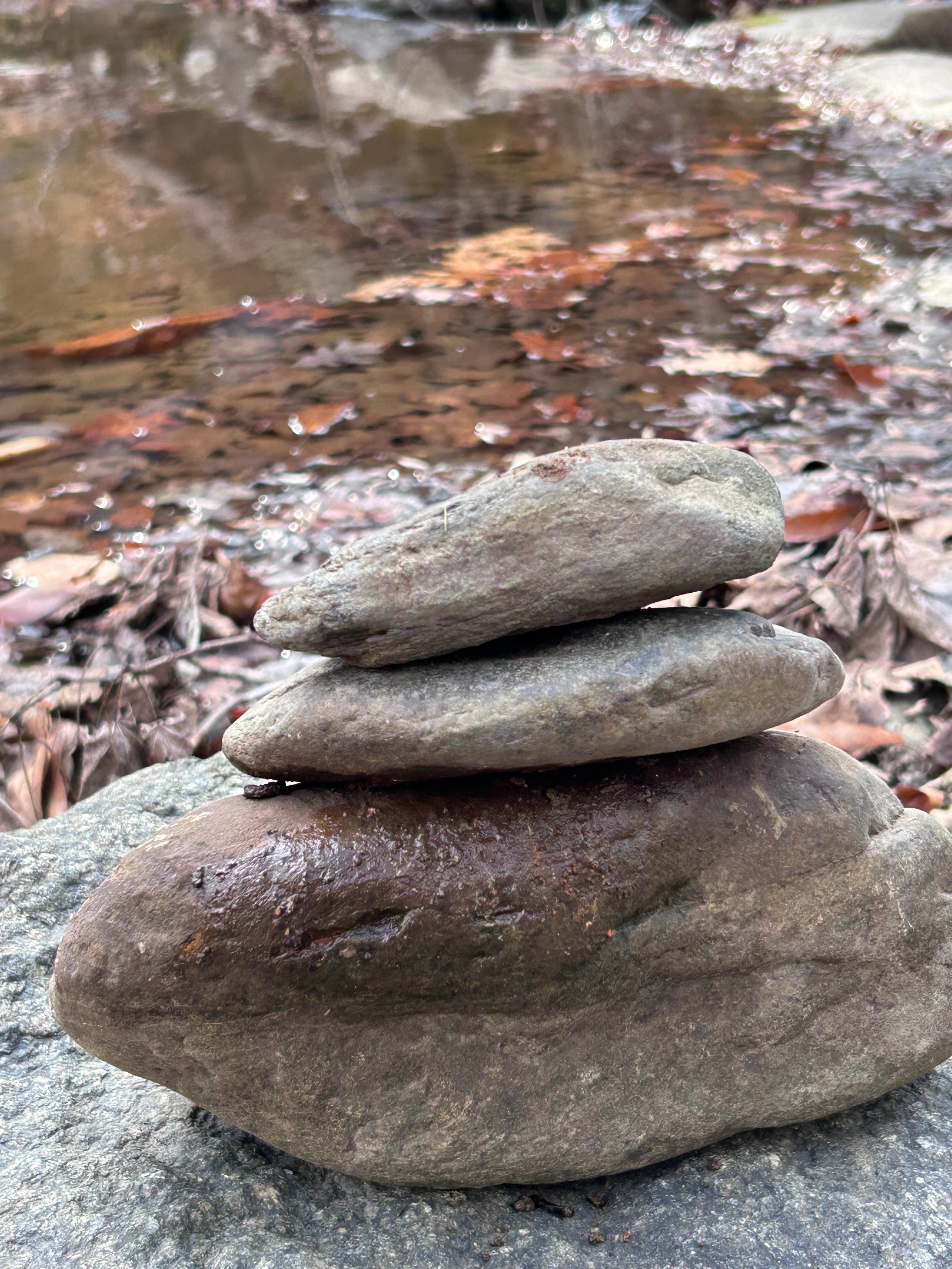 Many cairns all around the property - feels like eco-art!