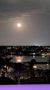 Moonlight on the waterway