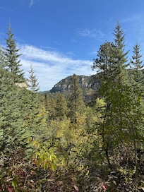 On a hike