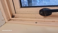 mold and dirt on windows