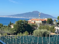 Breathtaking view of Vesuvius