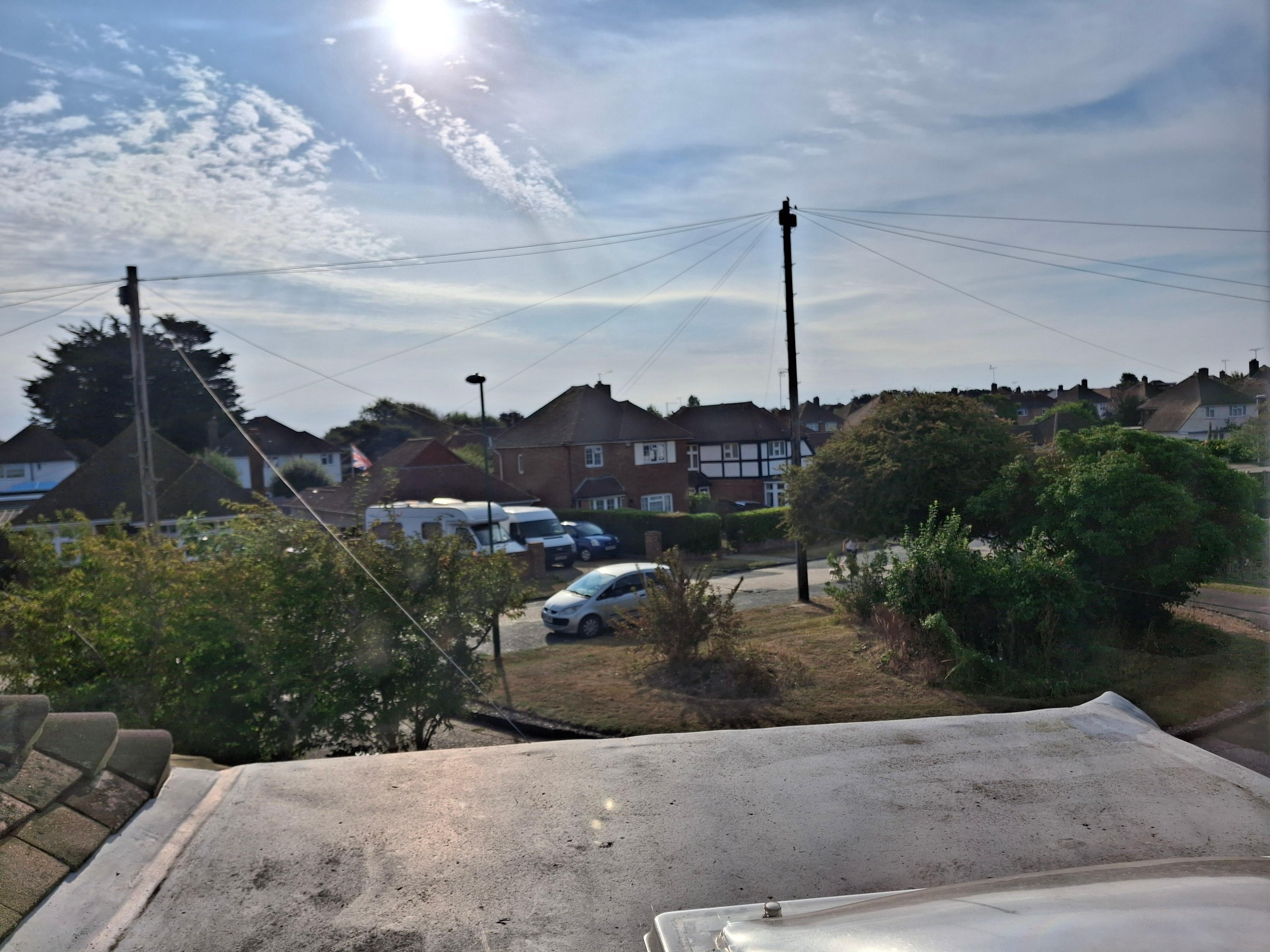 View from living room window