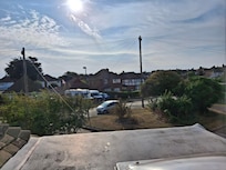 View from living room window