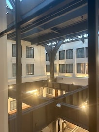 Beautiful view outside of our room!