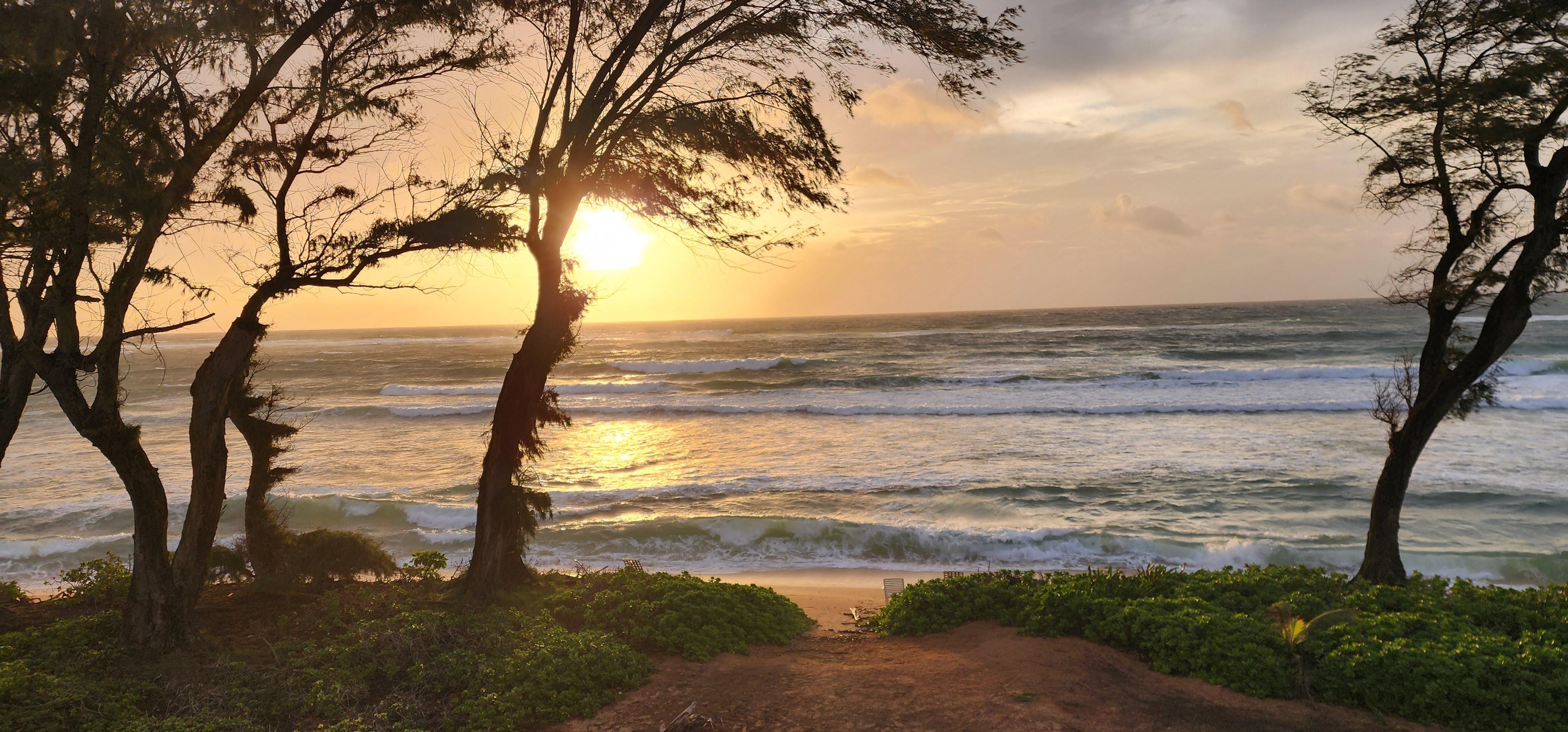 Sunrise from the lanai