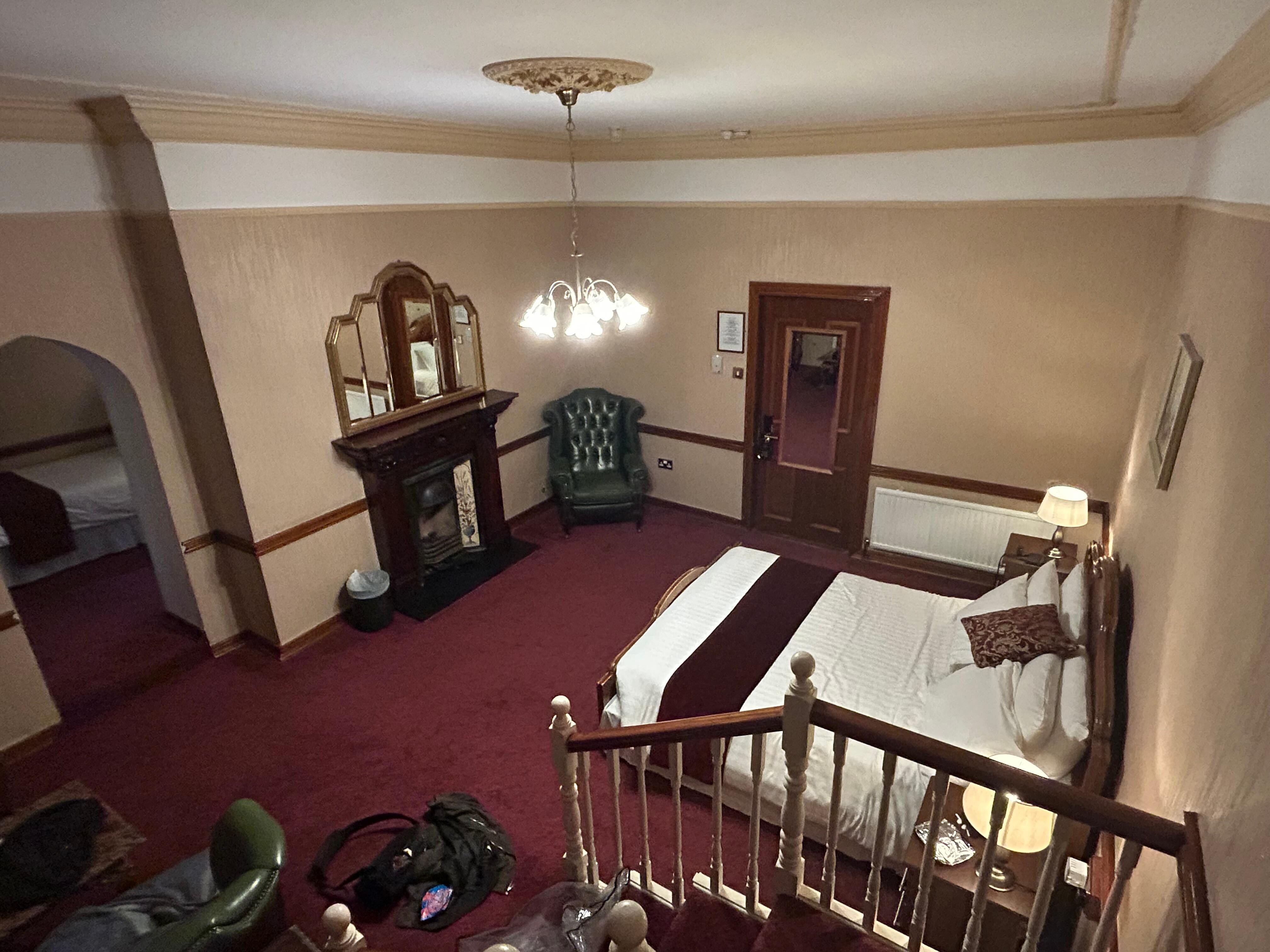 The room
