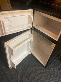 Broken gross fridge