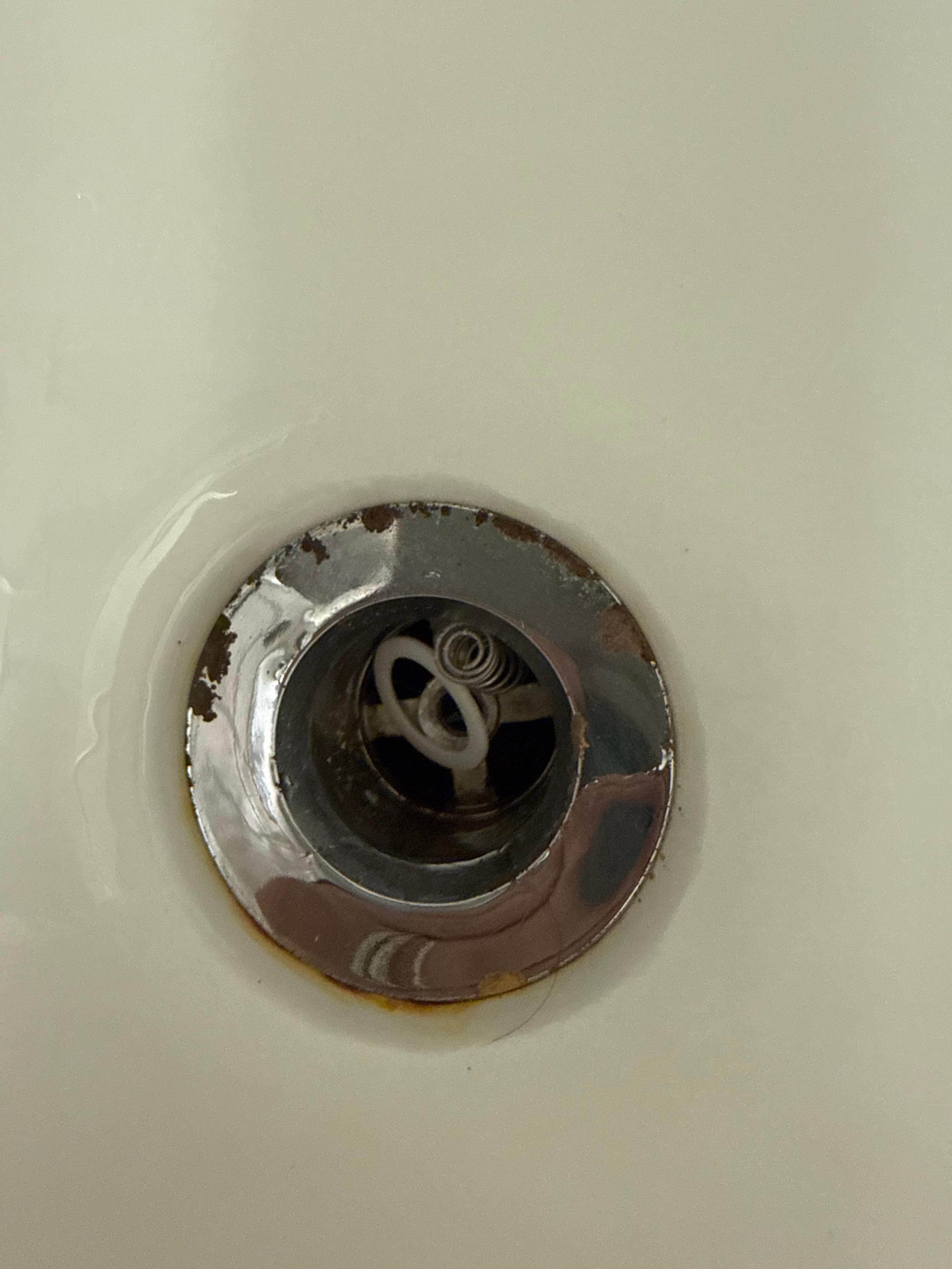 Junk in shower drain