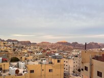 View from the breakfast lounge