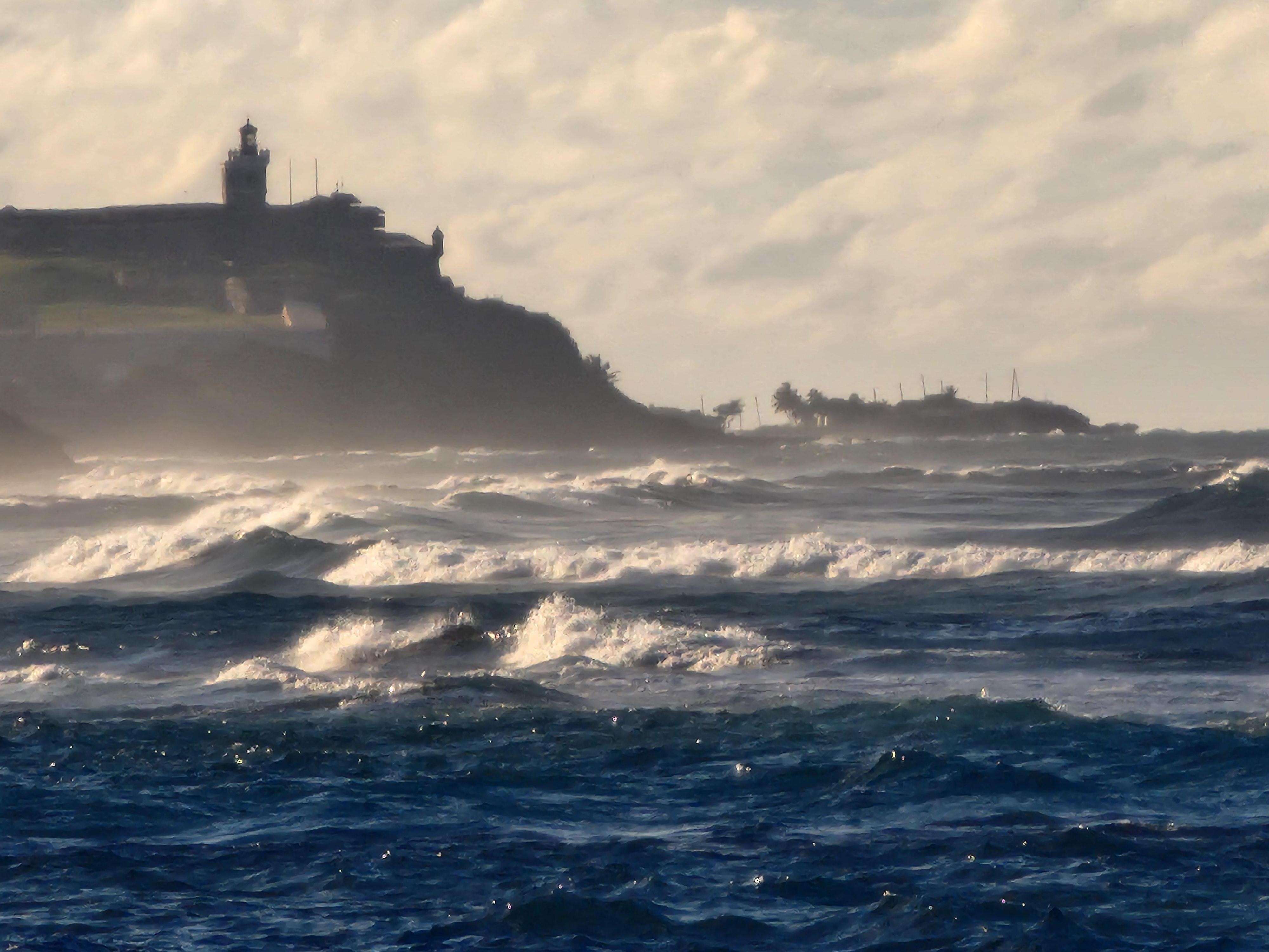 Condida beach at dusk