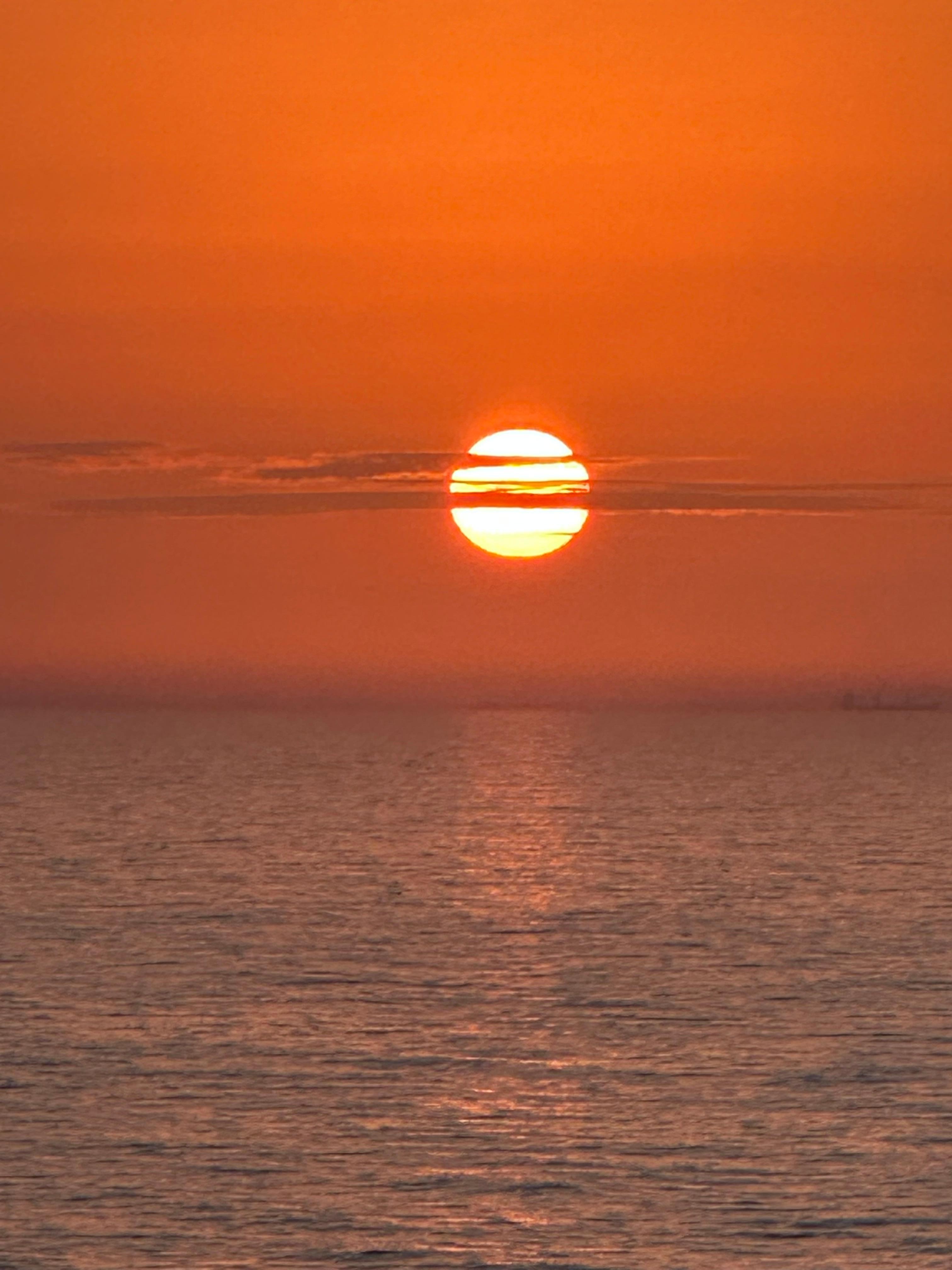 Watching the sunrise every morning was amazing!