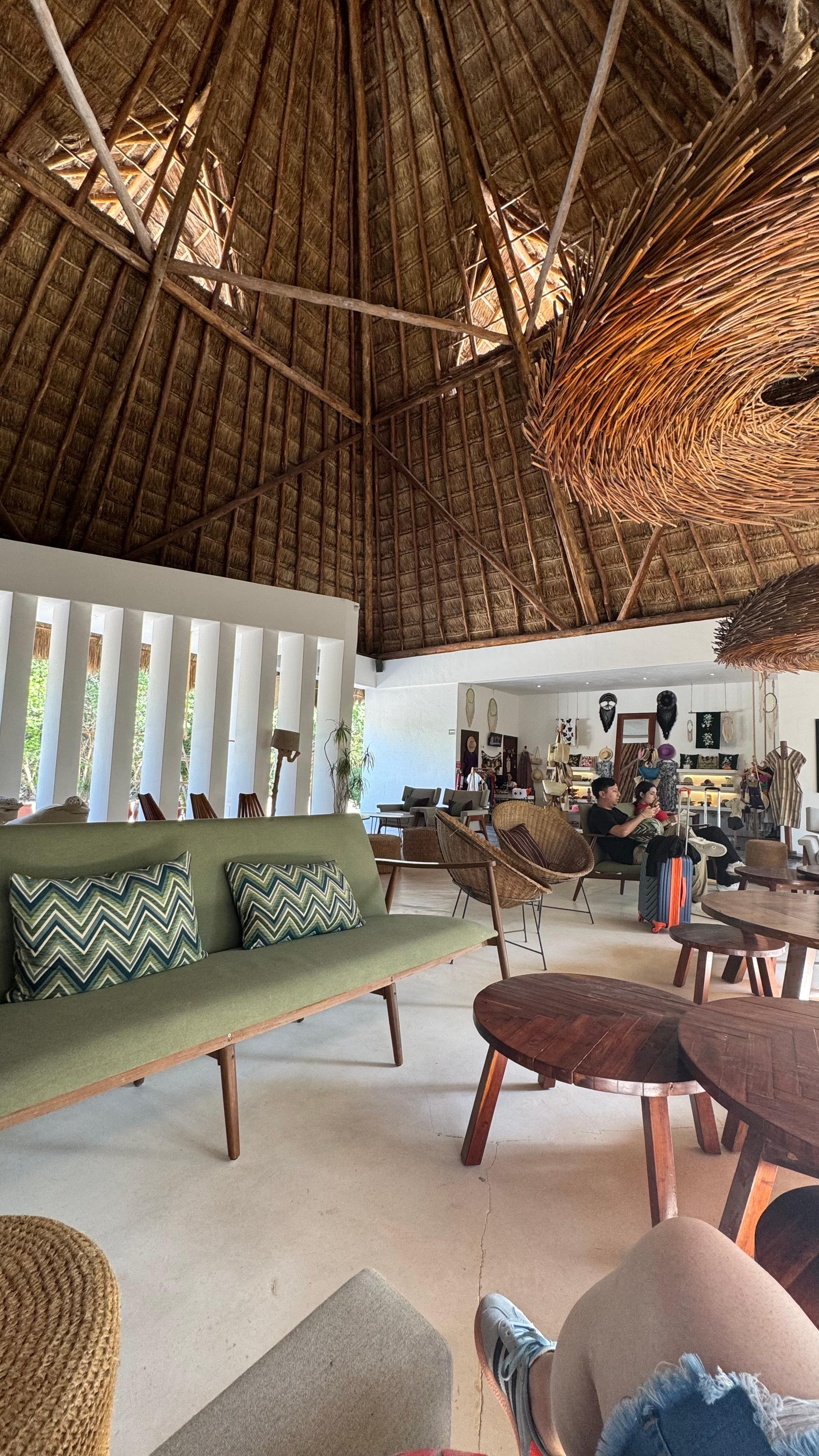 Recepción del hotel