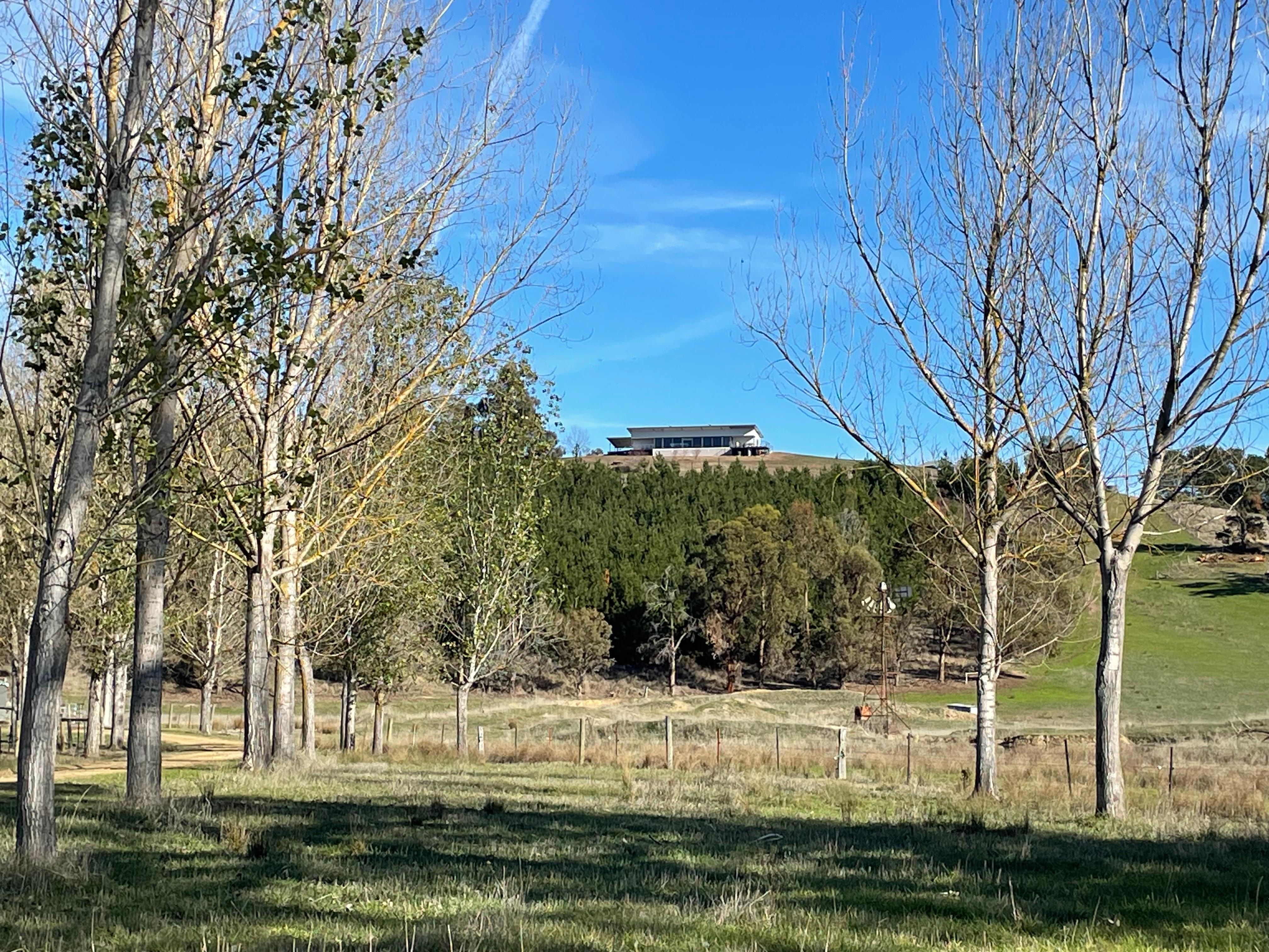 Vista on Snow, perched up on the hill.