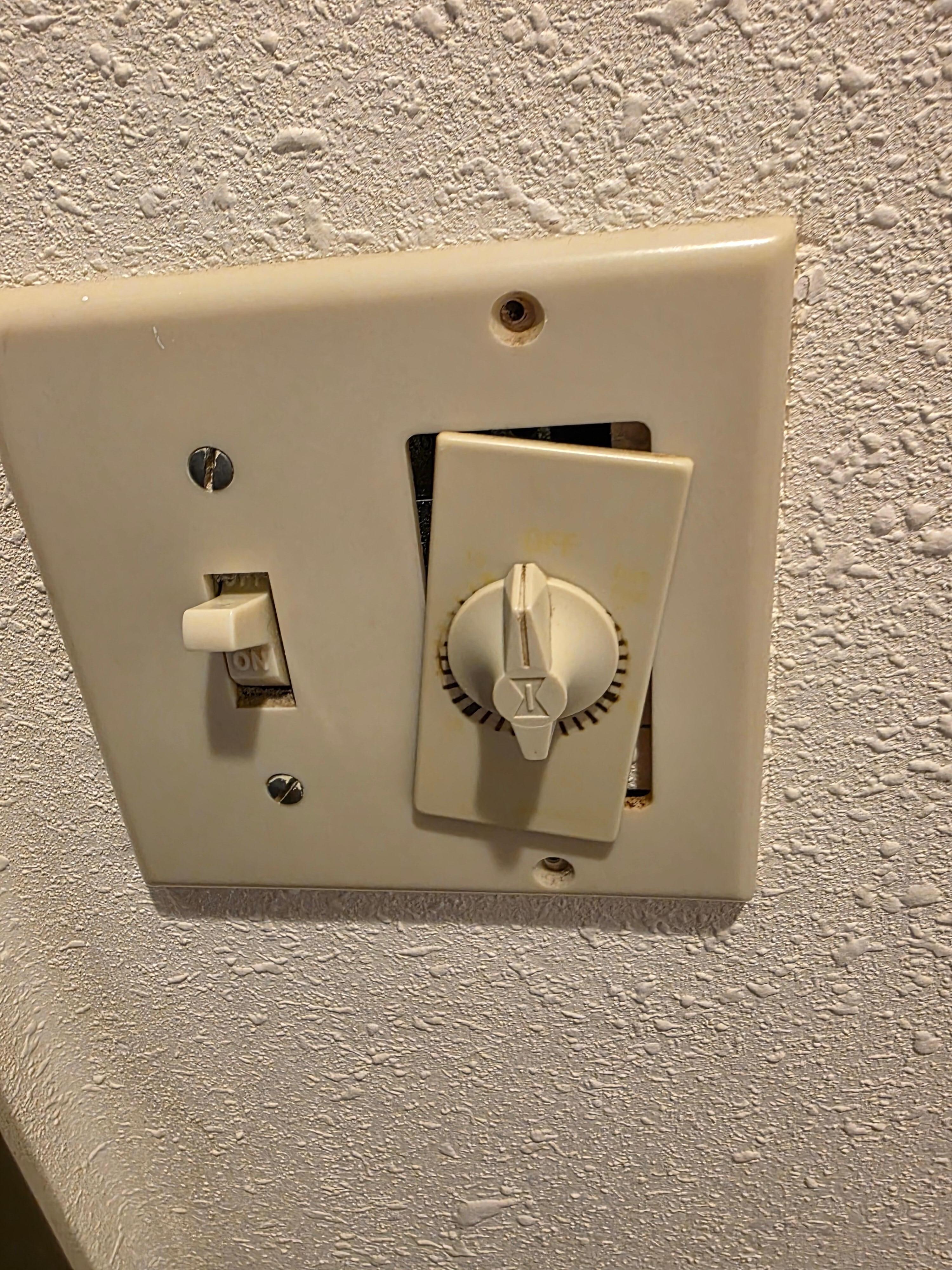 Heat light switch