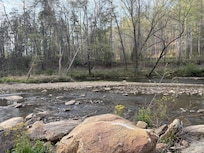 The river on the property