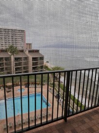 View from my balcony 1st thing one morning