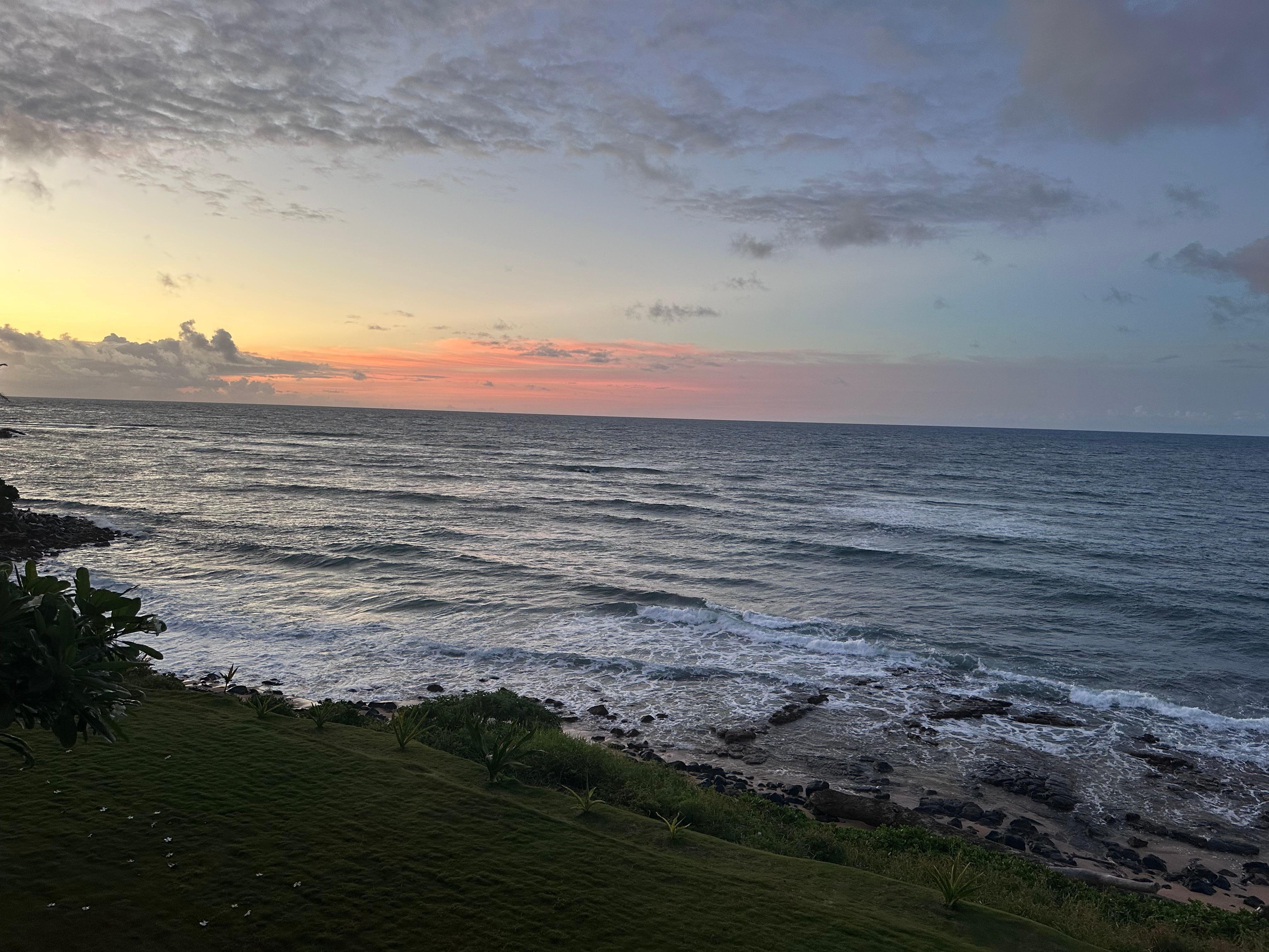 Sunrise at our place